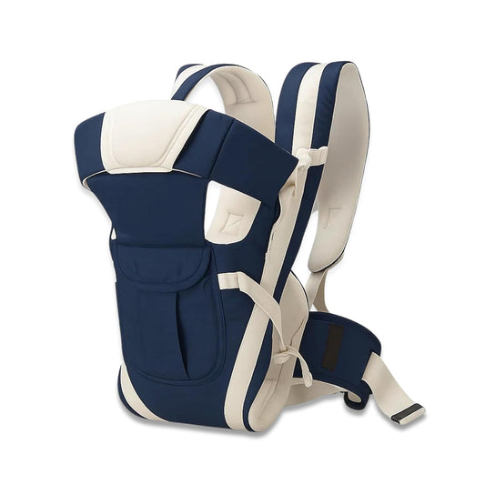 ilvora Infant& Child Holder Carrier Kangaroo Bag, Pack of 1 Navy Blue Colour, Baby Carrier Bag, Ergonomic & Soft Lightweight with Storage Pockets, Comfortable Baby Backpack for Newborn & Toddlers